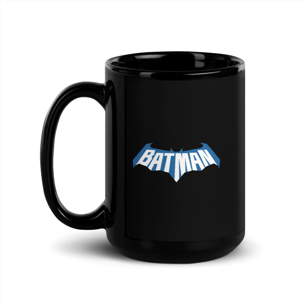 BATMAN #1 Comic Logo Black Mug - Image 3