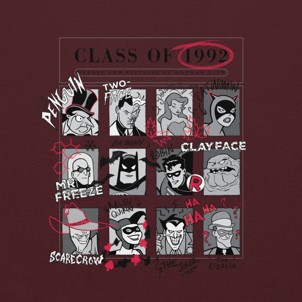 BATMAN: THE ANIMATED SERIES Class of 1992 Hoodie - Image 13