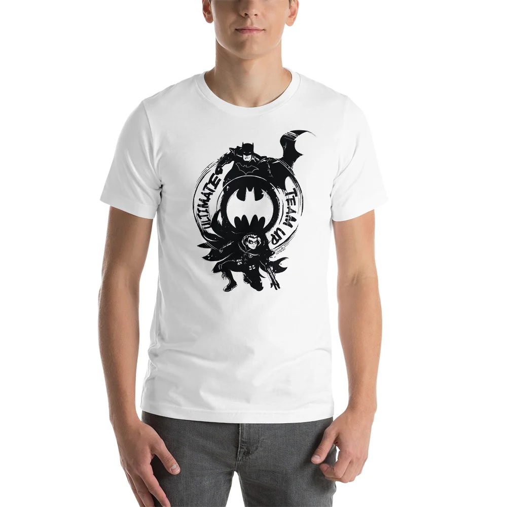 Batman Ultimate Team Up Unisex T-Shirt - Image 3
