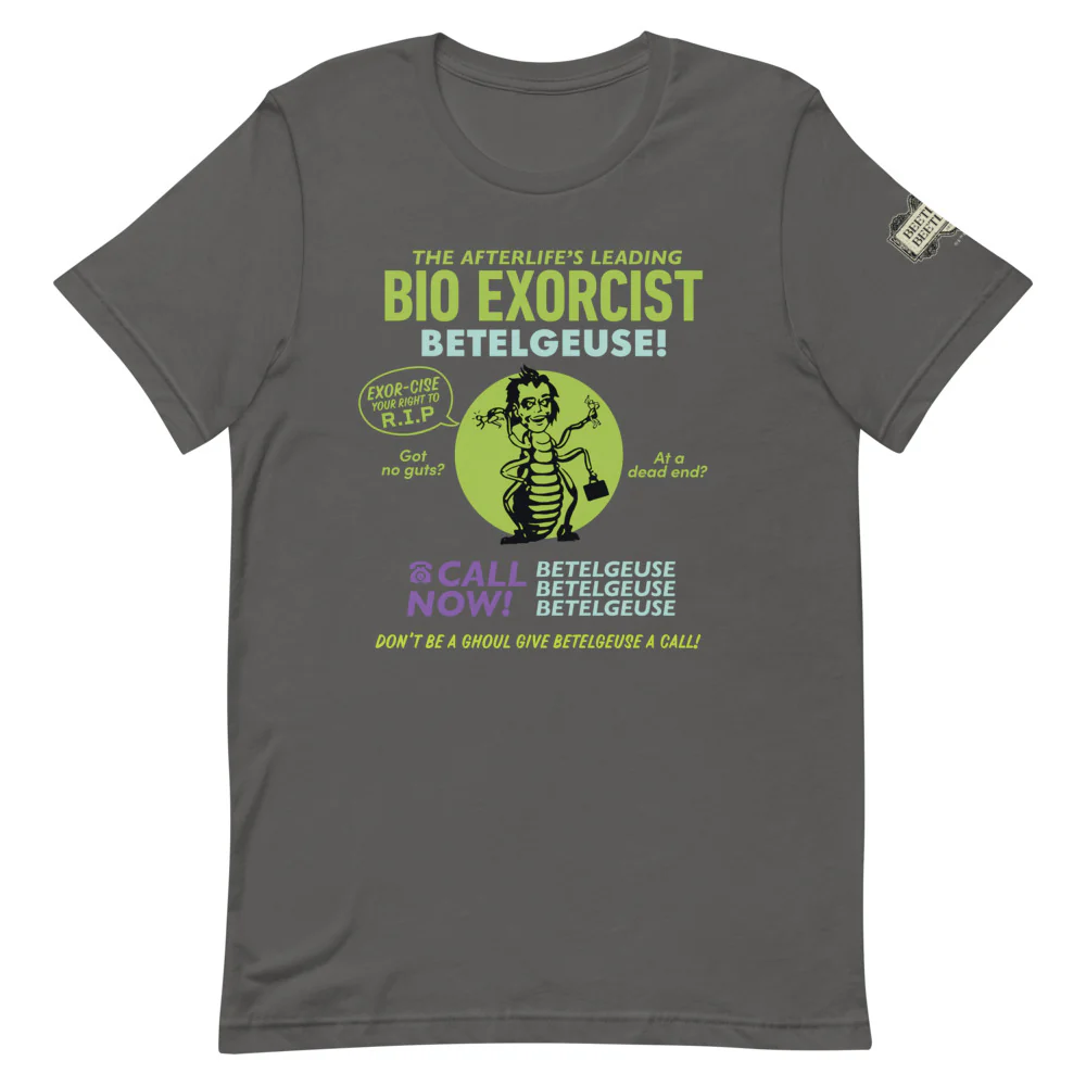 Beetlejuice Beetlejuice Bio Exorcist T-shirt - Image 17