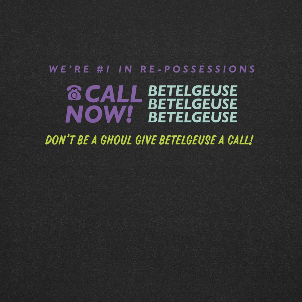 Beetlejuice Beetlejuice Bio Exorcist T-shirt - Image 4