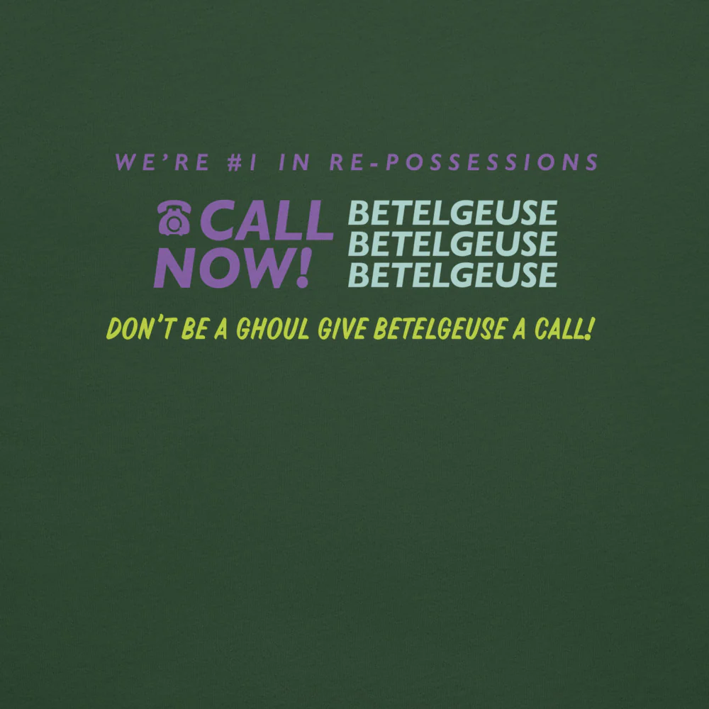 Beetlejuice Beetlejuice Bio Exorcist T-shirt - Image 9
