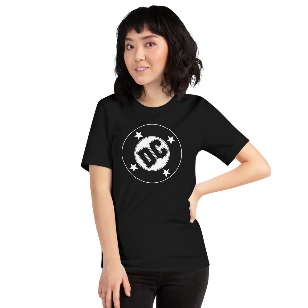 DC Black Logo T-Shirt - Image 3