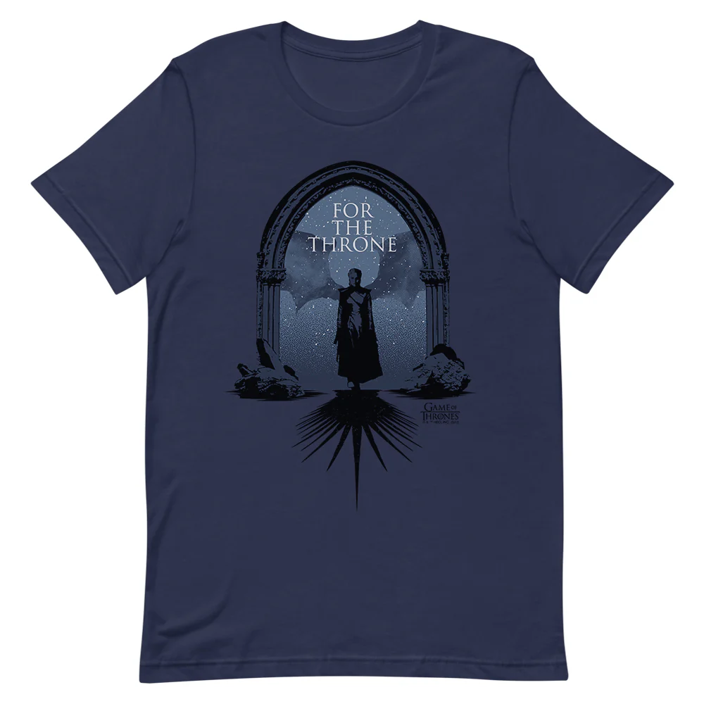 Game of Thrones For the Throne Short Sleeve T-Shirt - Image 3