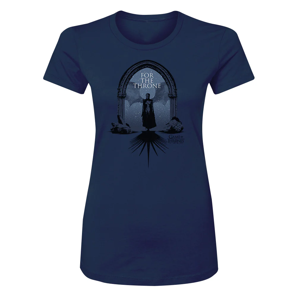 Game Of Thrones For The Throne Women's Adult T-Shirt - Image 3