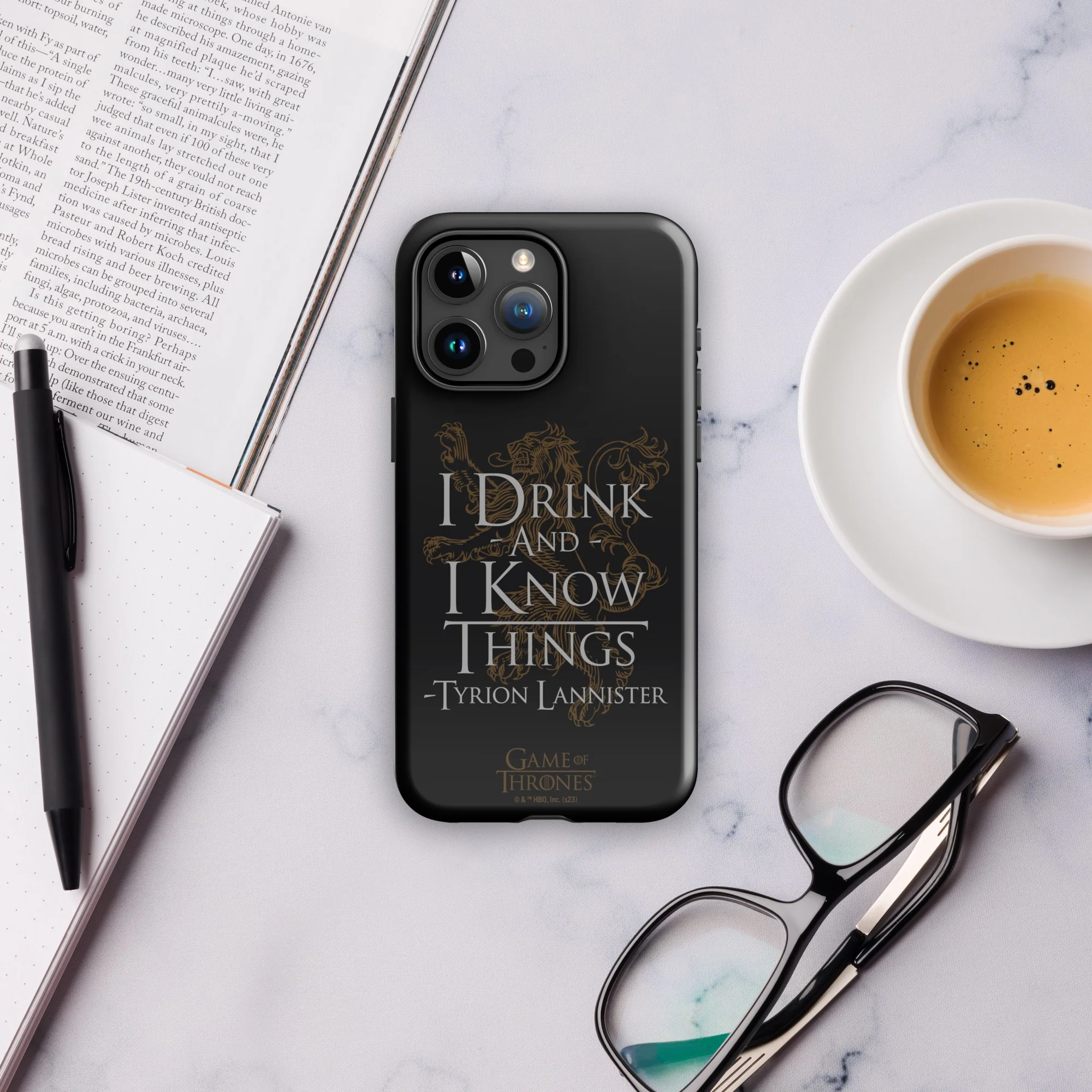 Game of Thrones I Drink and I Know Things iPhone Tough Case - Image 3