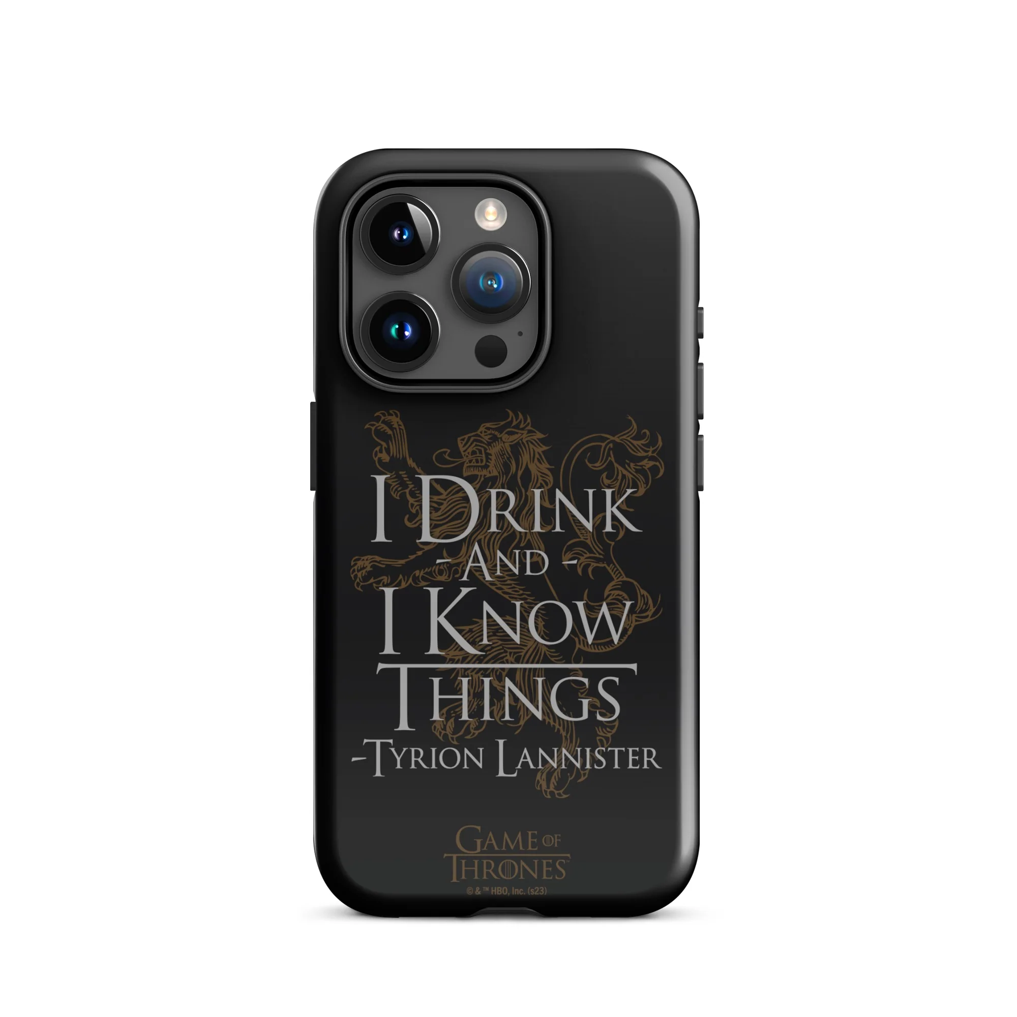 Game of Thrones I Drink and I Know Things iPhone Tough Case - Image 4