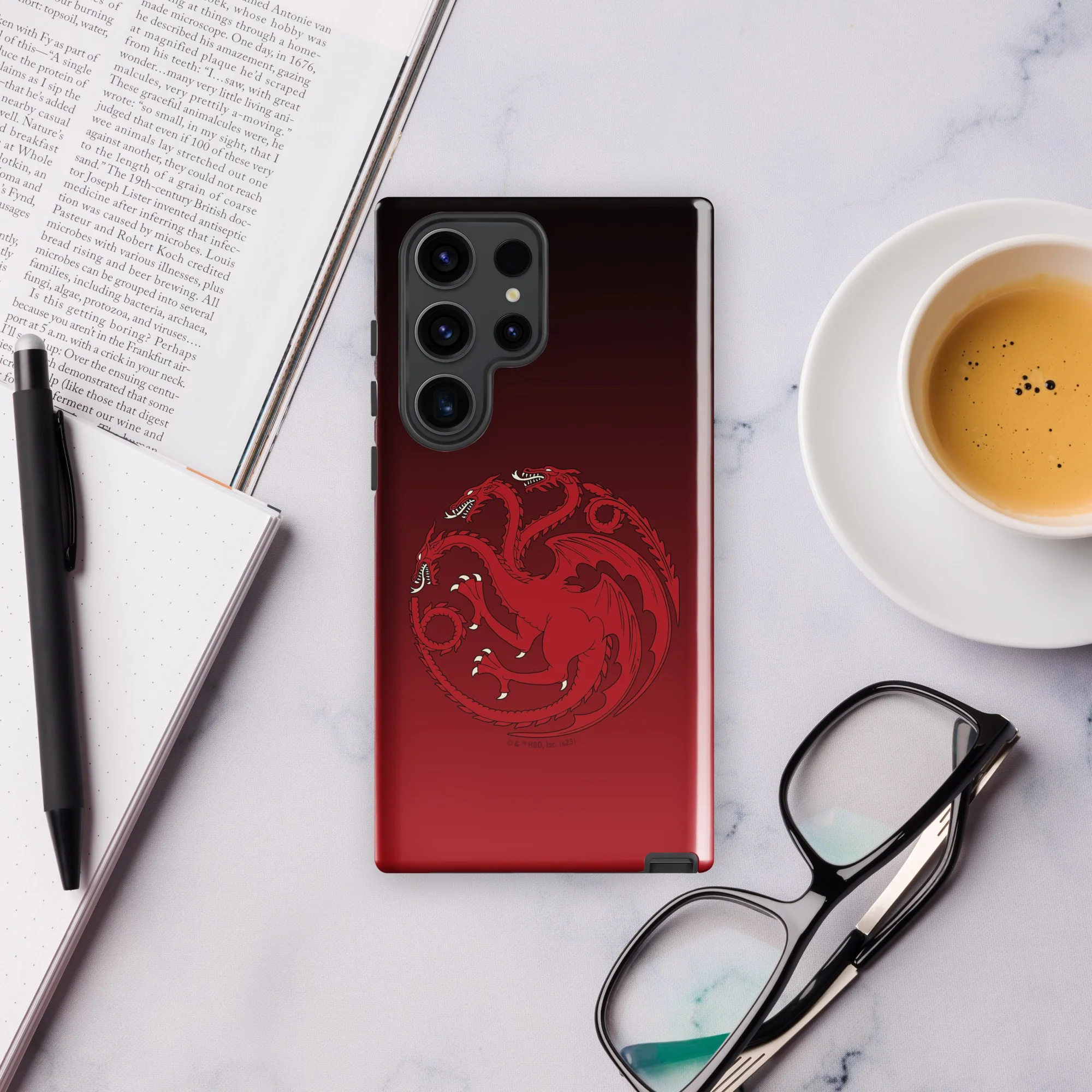 Game of Thrones Targaryen Sigil Tough Phone Case - Samsung - Image 3