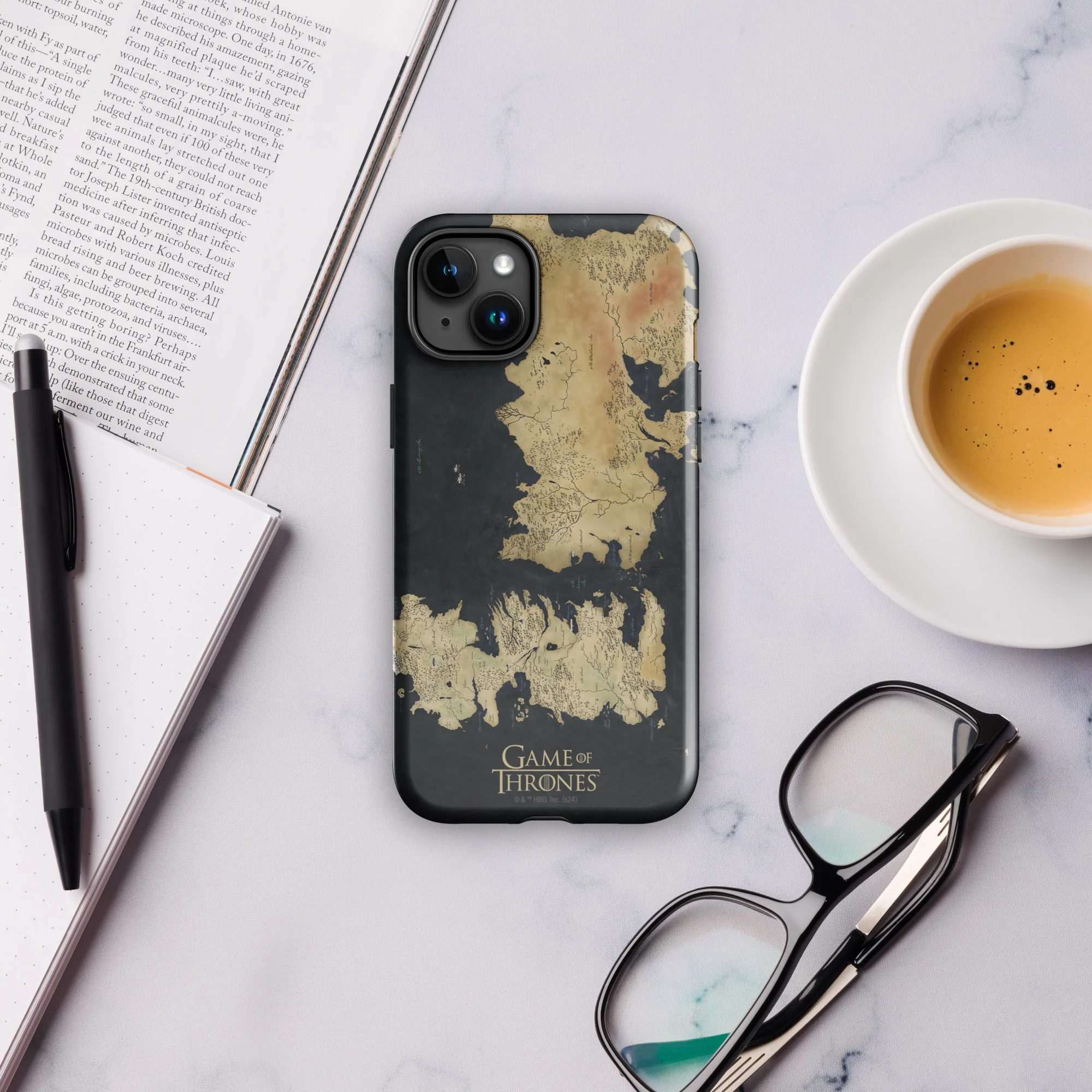 Game of Thrones Westeros Map iPhone Tough Case - Image 9