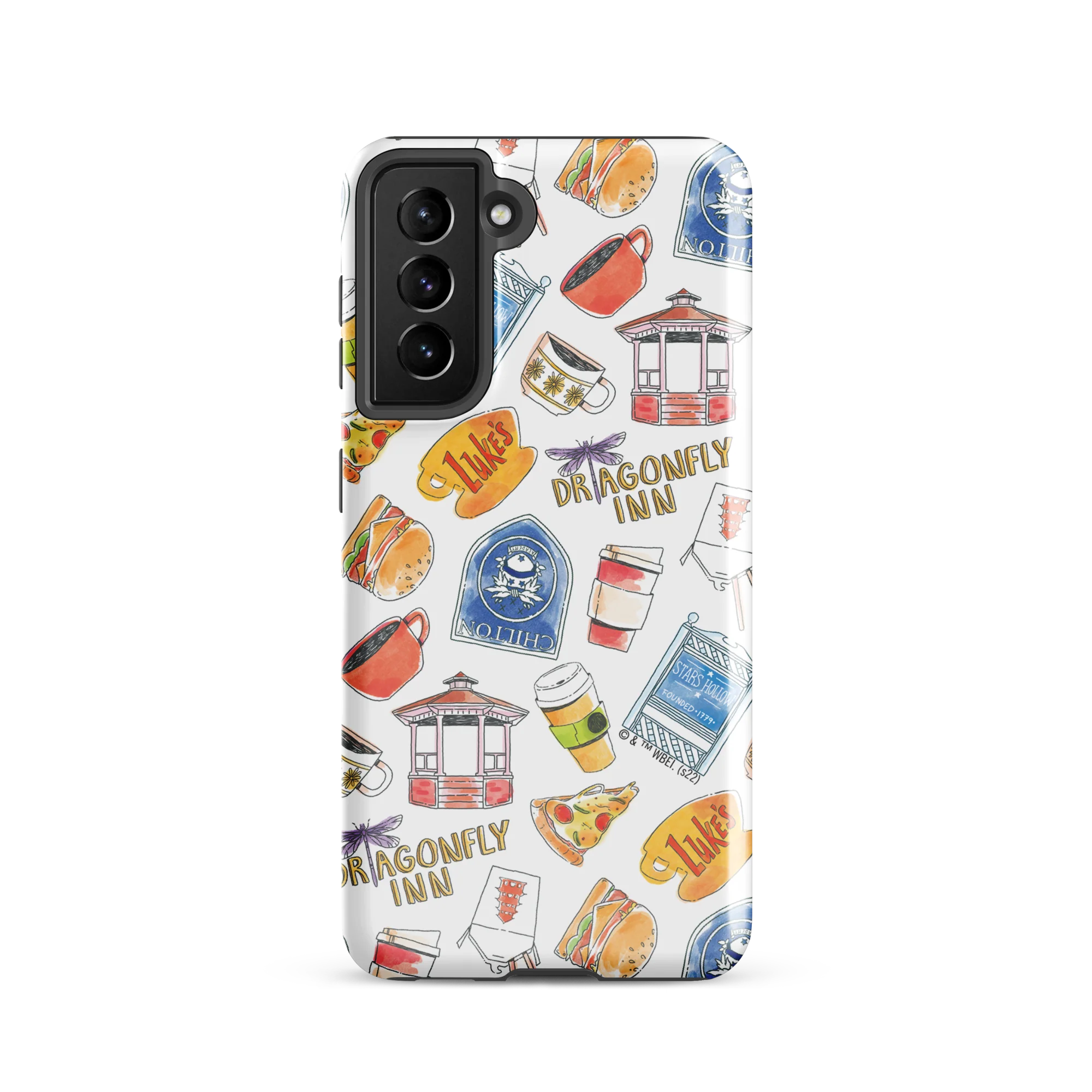 Gilmore Girls Pattern Tough Phone Case - Samsung - Image 6