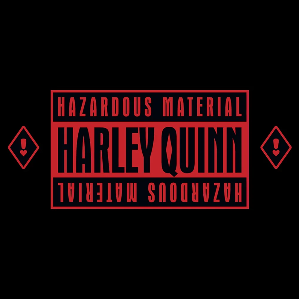 Harley Quinn Hazardous Material Black Mug - Image 2