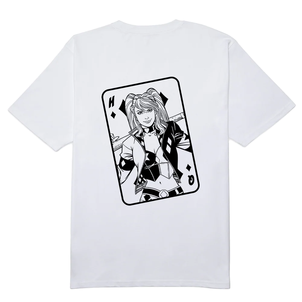 Harley Quinn Playing Cards Men's Short Sleeve T-Shirt - Image 3