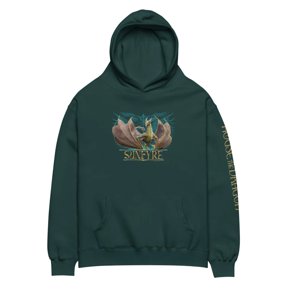 House of the Dragon Sunfyre Oversized Hoodie - Image 3