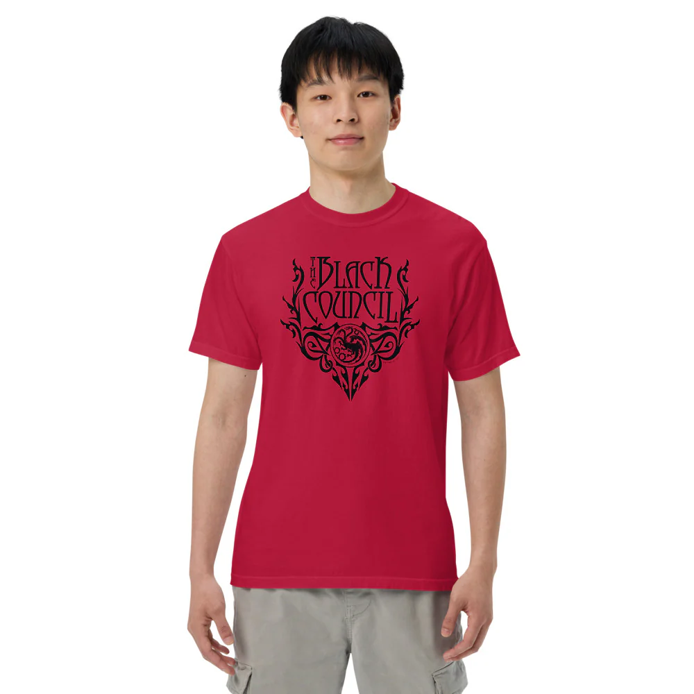 House of the Dragon The Black Council Comfort Colors T-shirt - Image 3