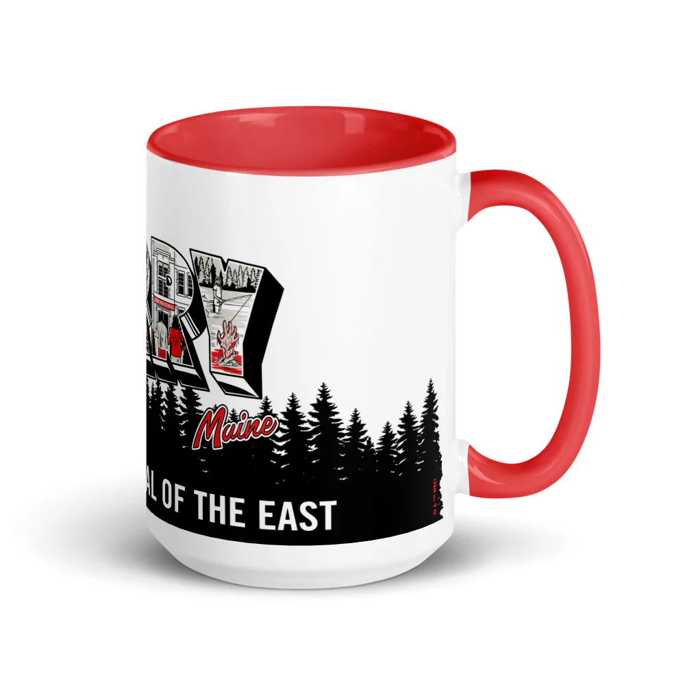IT: Welcome to Derry Greetings from Derry Two-Tone Mug - Image 6