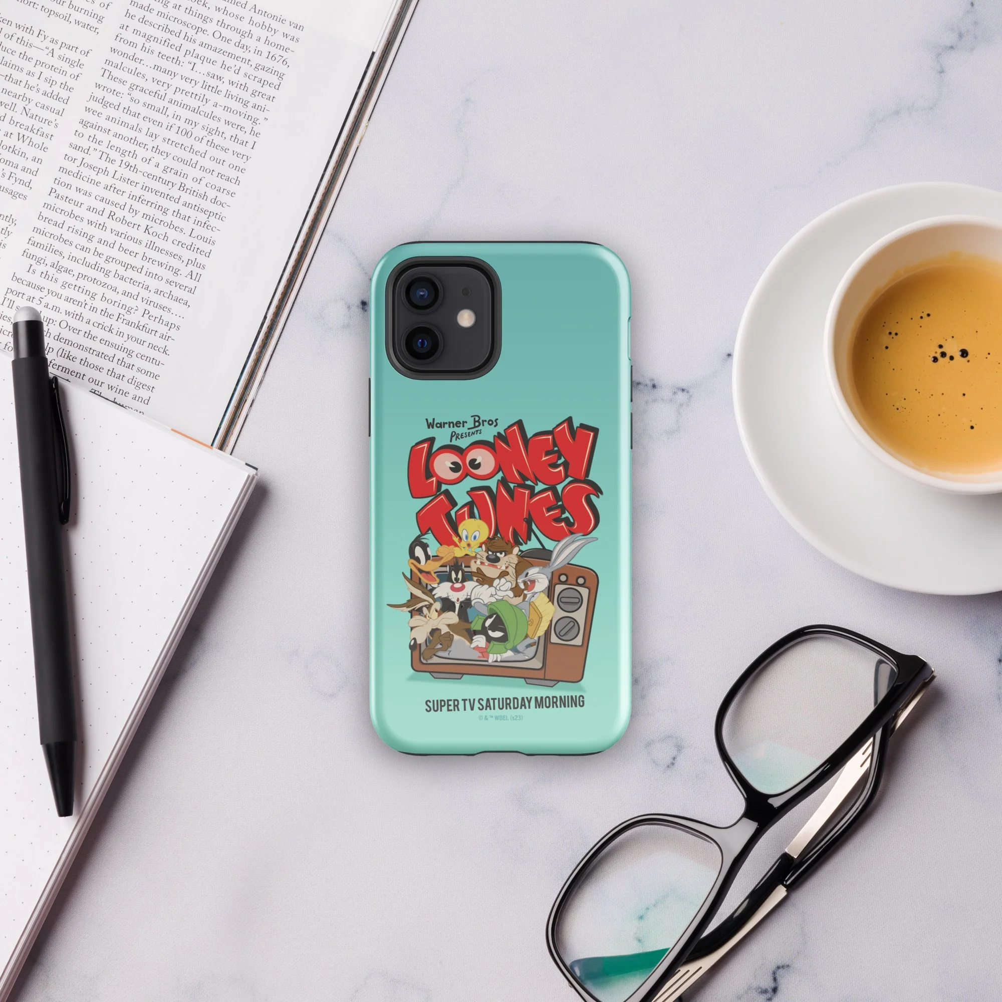 Looney Tunes Super TV Saturday Tough Phone Case - iPhone - Image 3