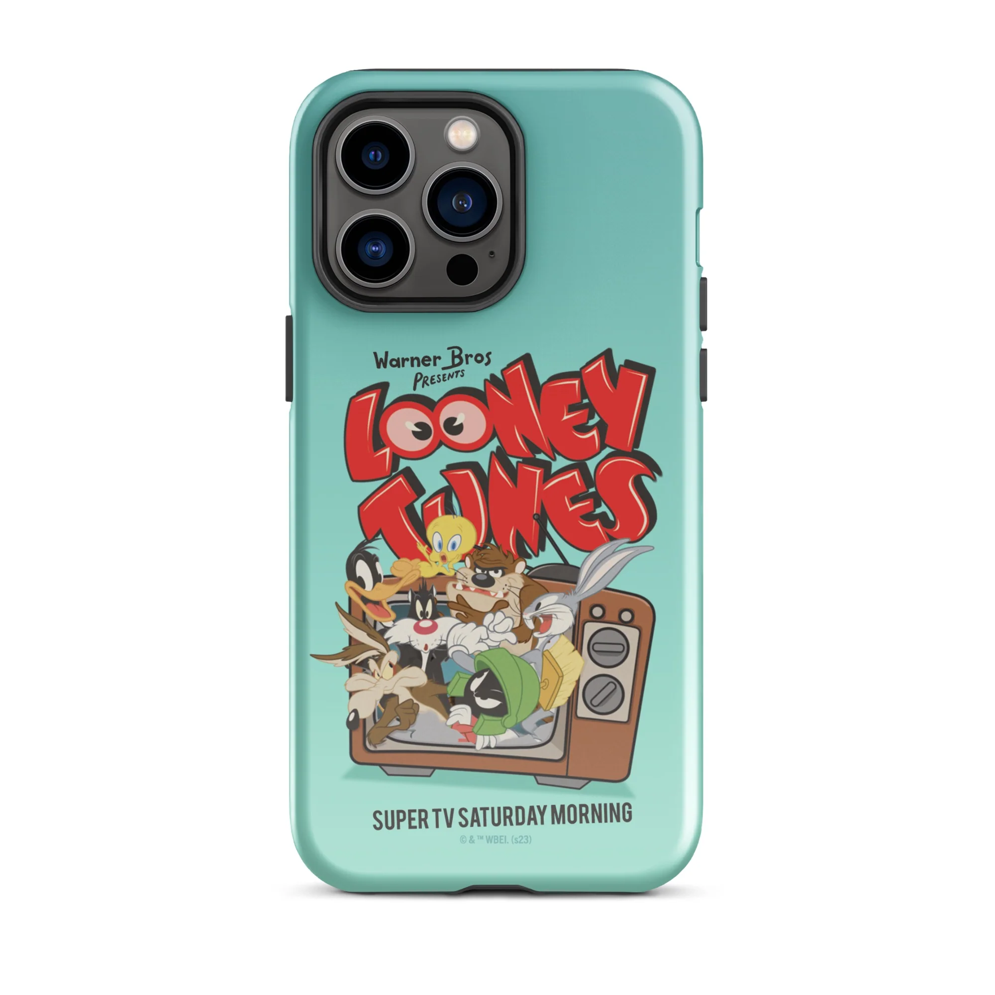 Looney Tunes Super TV Saturday Tough Phone Case - iPhone - Image 34