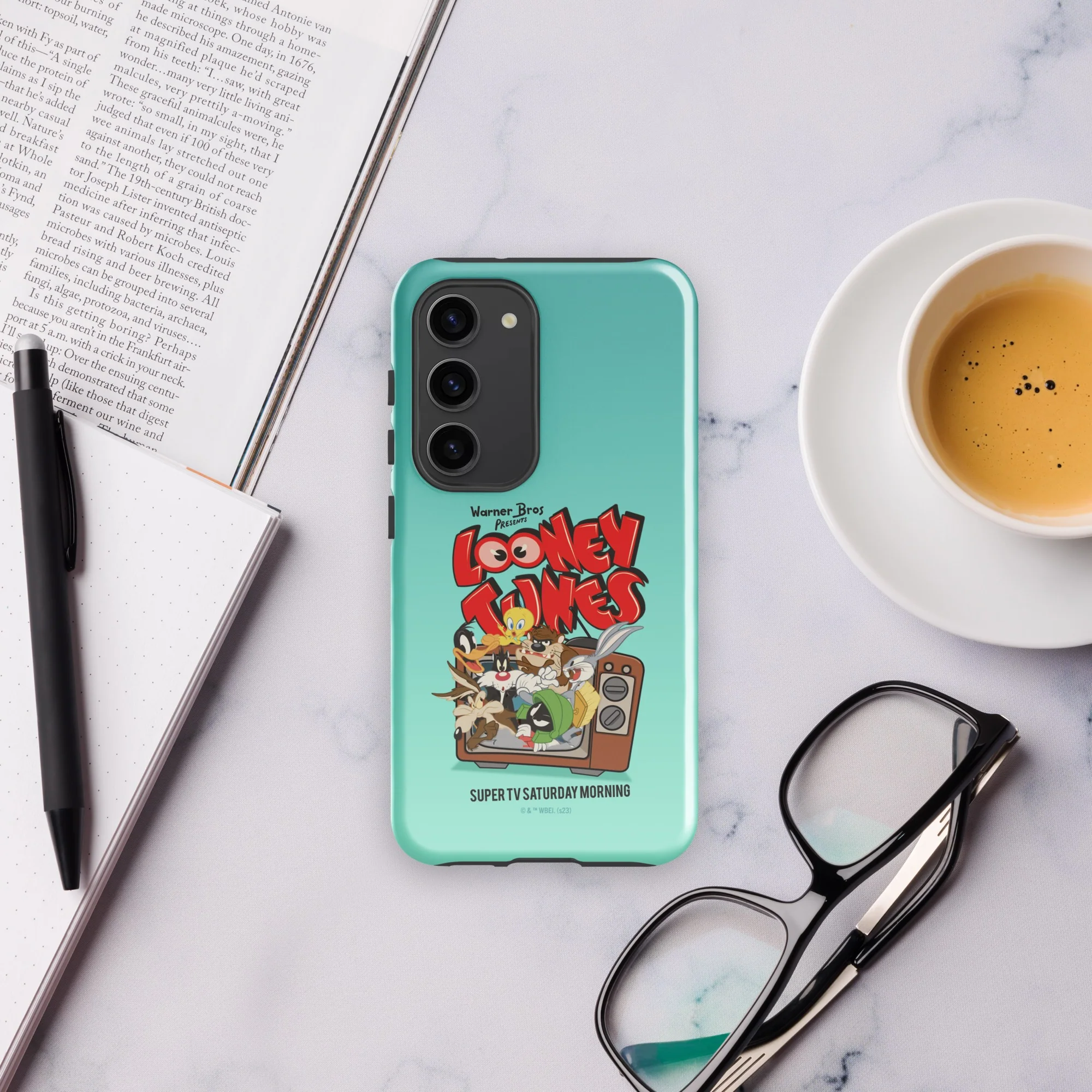 Looney Tunes Super TV Saturday Tough Phone Case - Samsung - Image 36