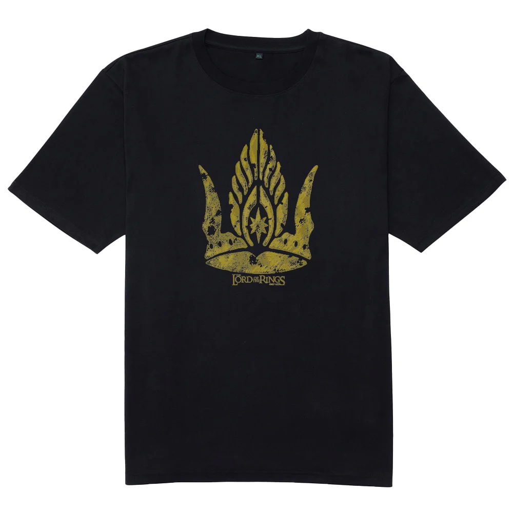 Lord of the Rings Crown Adult Short Sleeve T-Shirt
