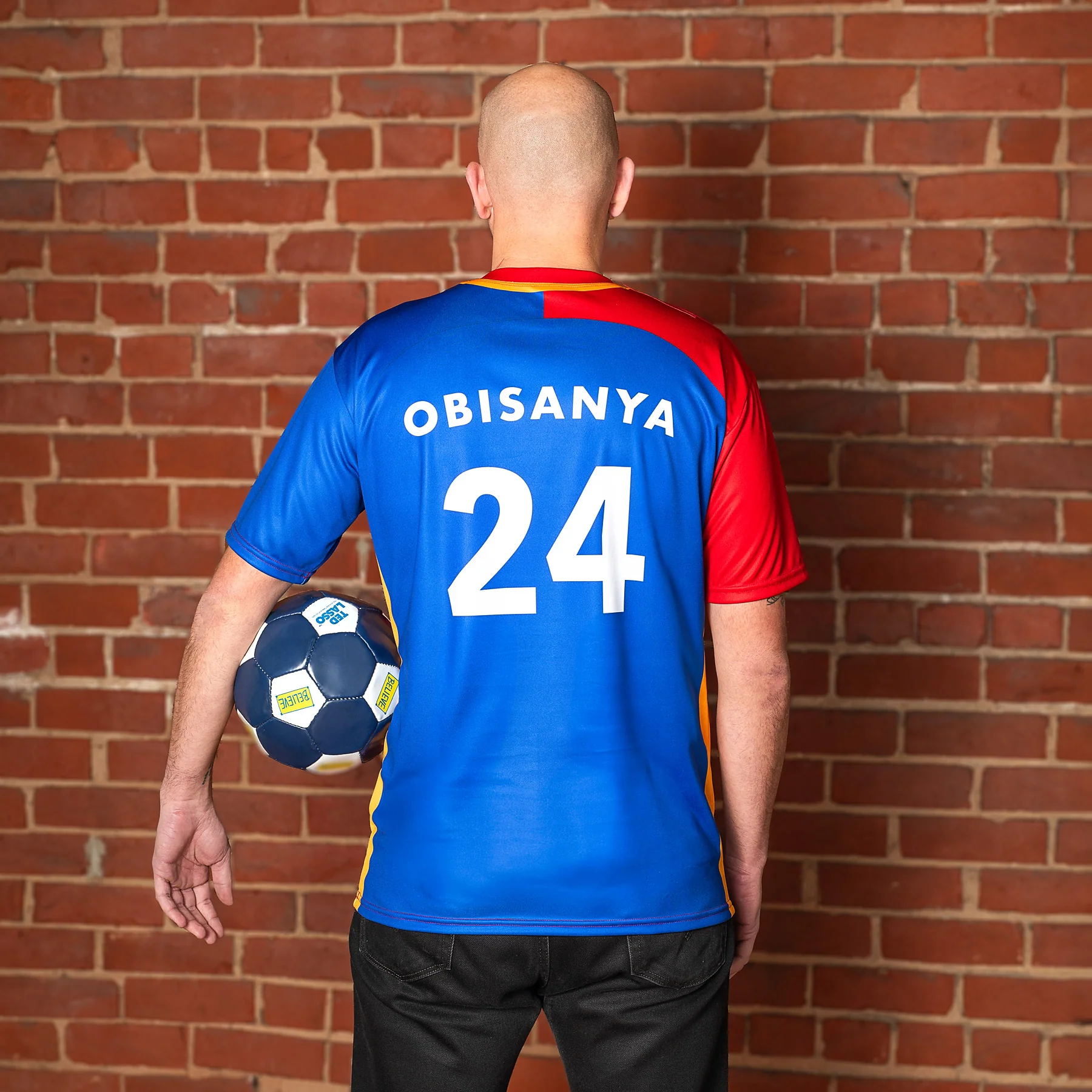 Official Ted Lasso A.F.C Richmond Season 3 Obisanya Fan Jersey - Image 6