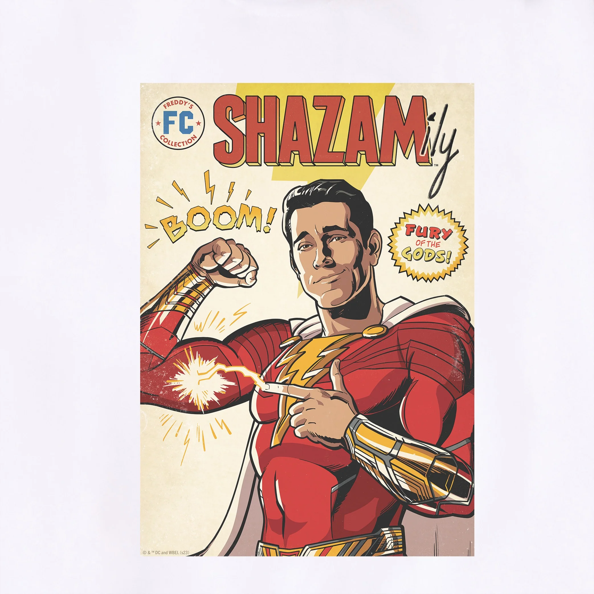 Shazam! Unisex Hooded Sweatshirt - Image 2