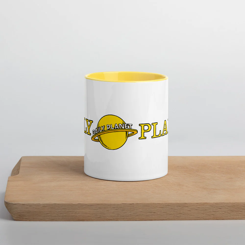 SUPERMAN Daily Planet Logo Two-tone Mug - Image 12