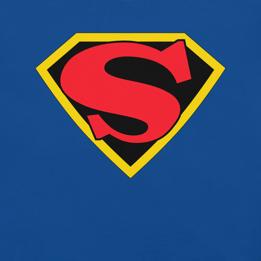 SUPERMAN Golden Age S-Shield Adult Short Sleeve T-Shirt - Image 7