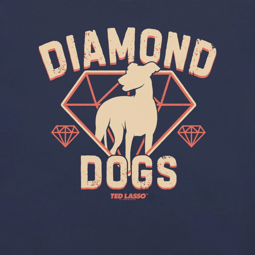 Ted Lasso Diamond Dogs Adult Short Sleeve T-Shirt - Image 2