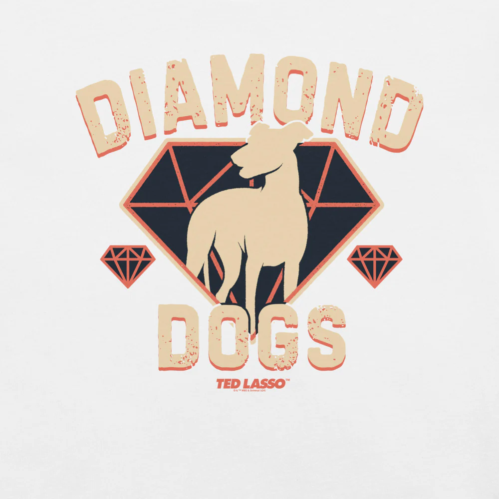 Ted Lasso Diamond Dogs Adult Short Sleeve T-Shirt - Image 5