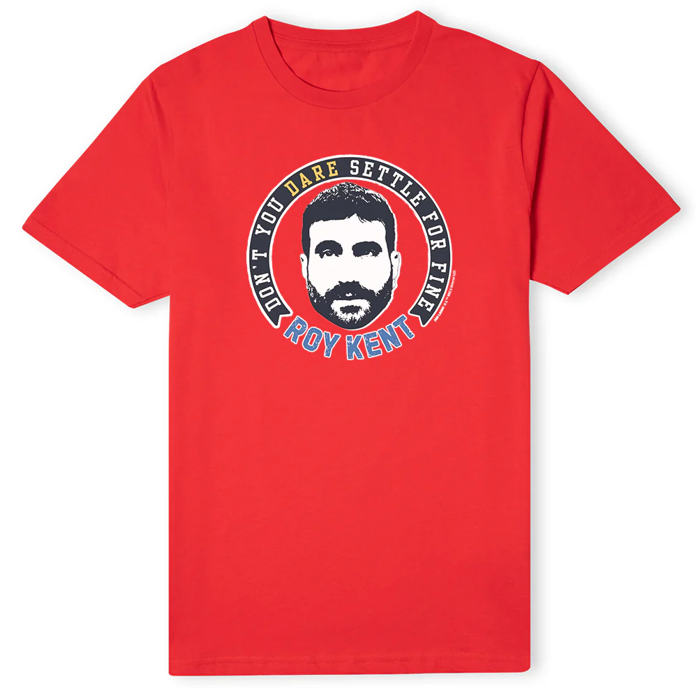 Ted Lasso Don't Settle For Fine Adult Short Sleeve T-Shirt - Image 2
