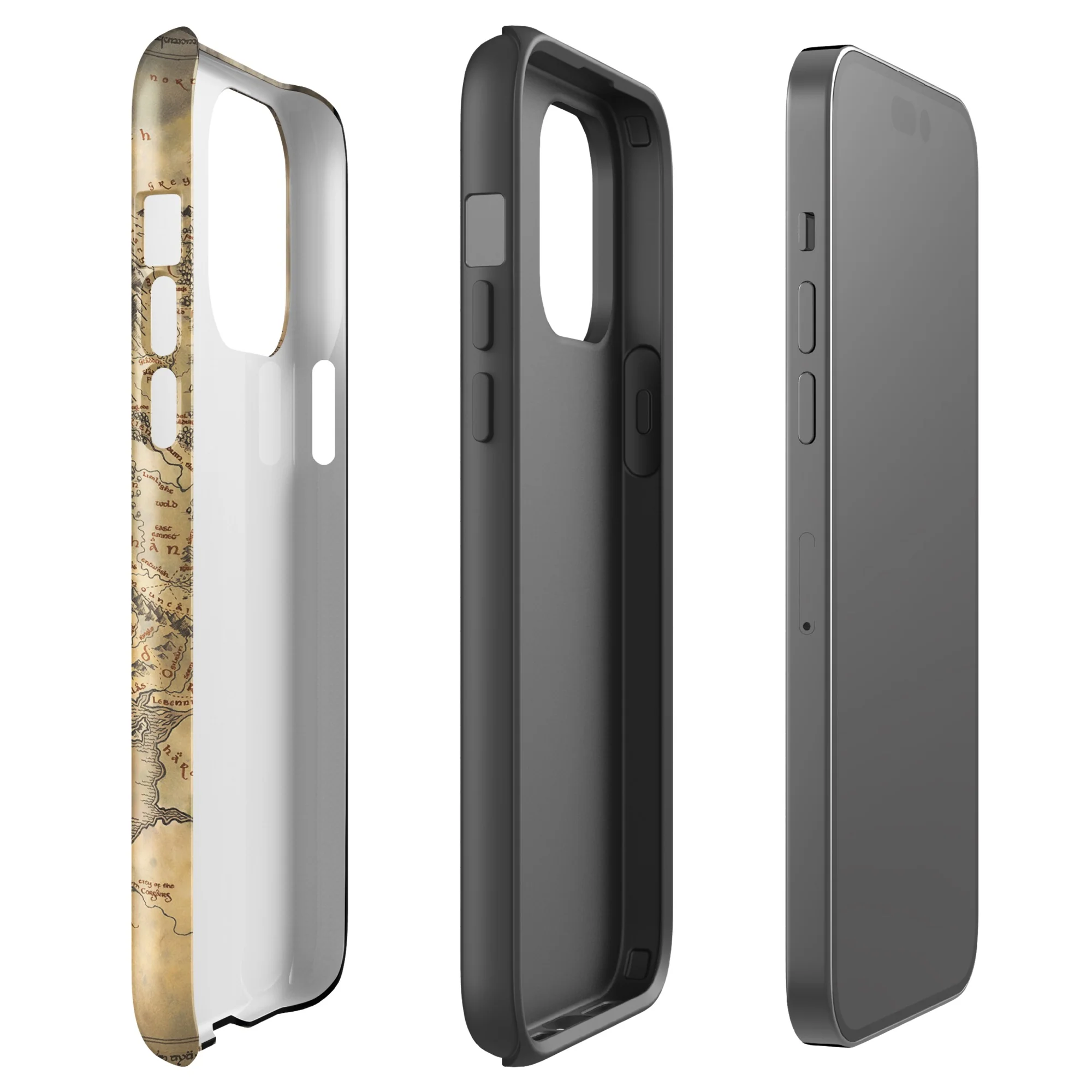 The Lord of the Rings Middle Earth Map Tough Phone Case - iPhone - Image 14