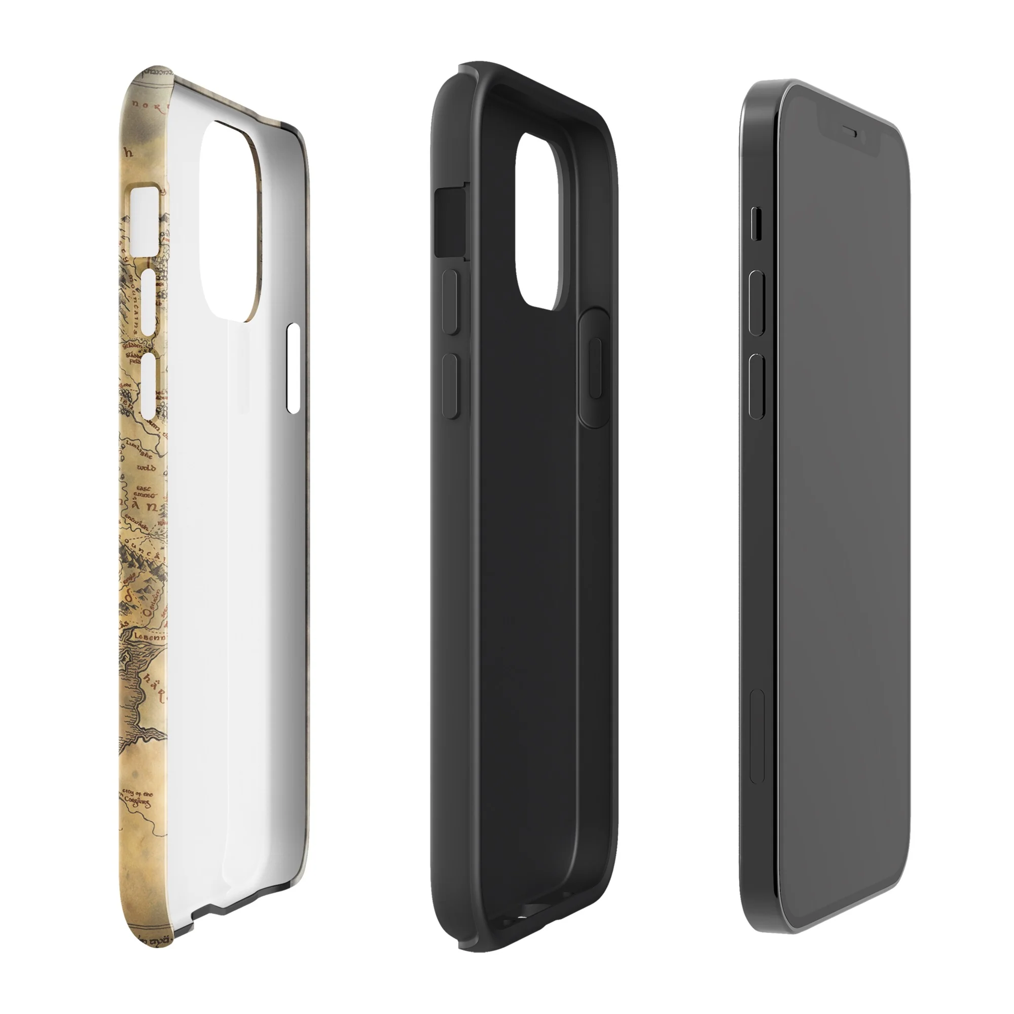 The Lord of the Rings Middle Earth Map Tough Phone Case - iPhone - Image 41