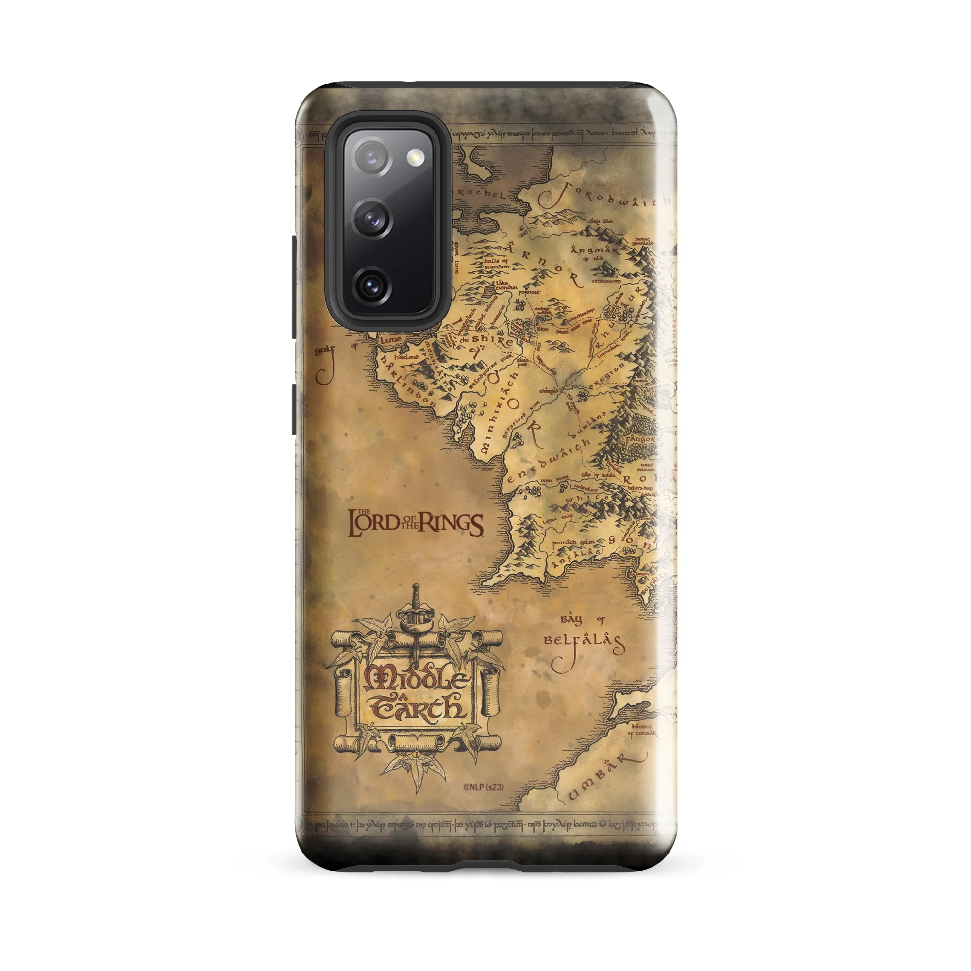 The Lord of the Rings Middle Earth Map Tough Phone Case - Samsung - Image 25