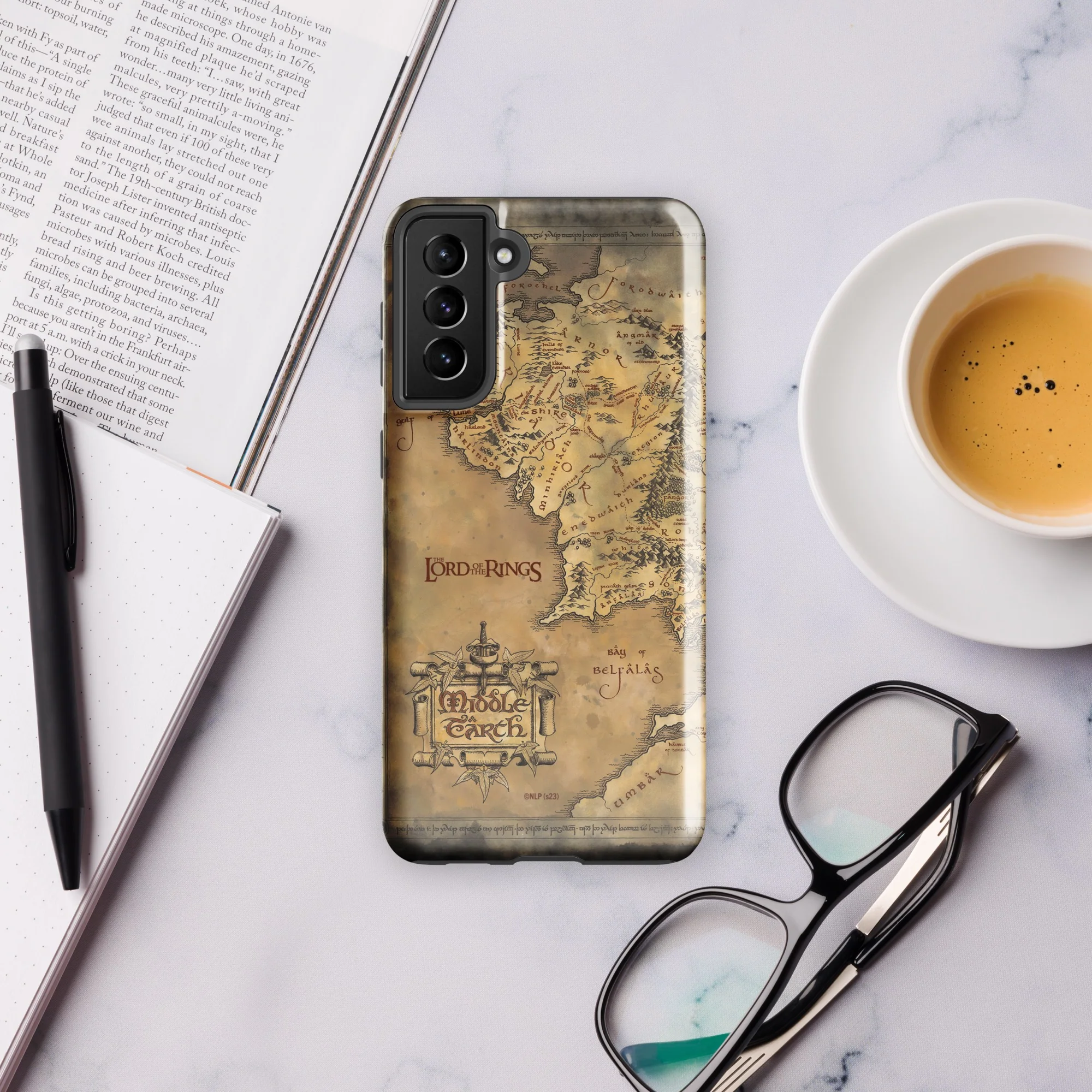The Lord of the Rings Middle Earth Map Tough Phone Case - Samsung - Image 42