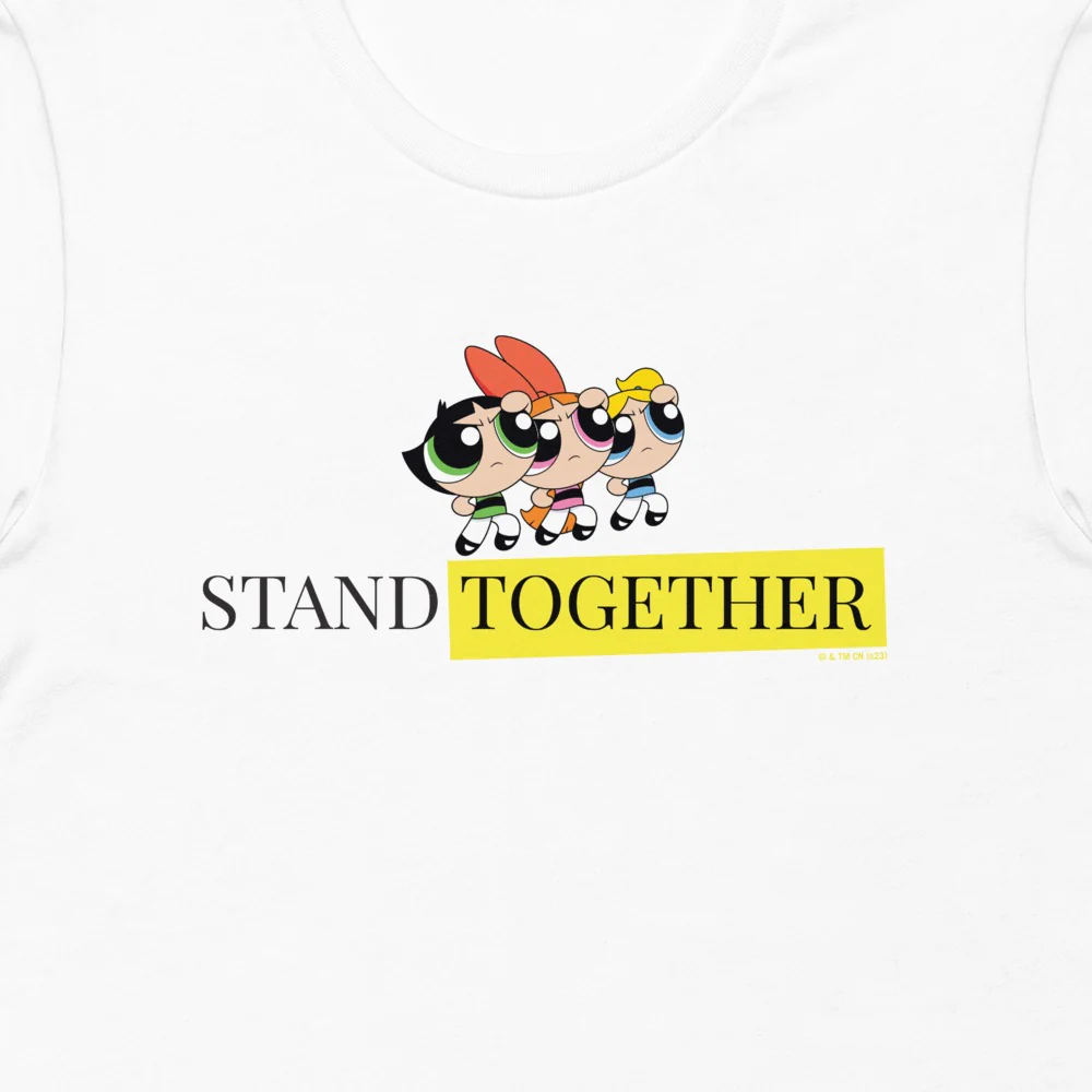 The Powerpuff Girls Stand Together Adult Short Sleeve T-Shirt - Image 2