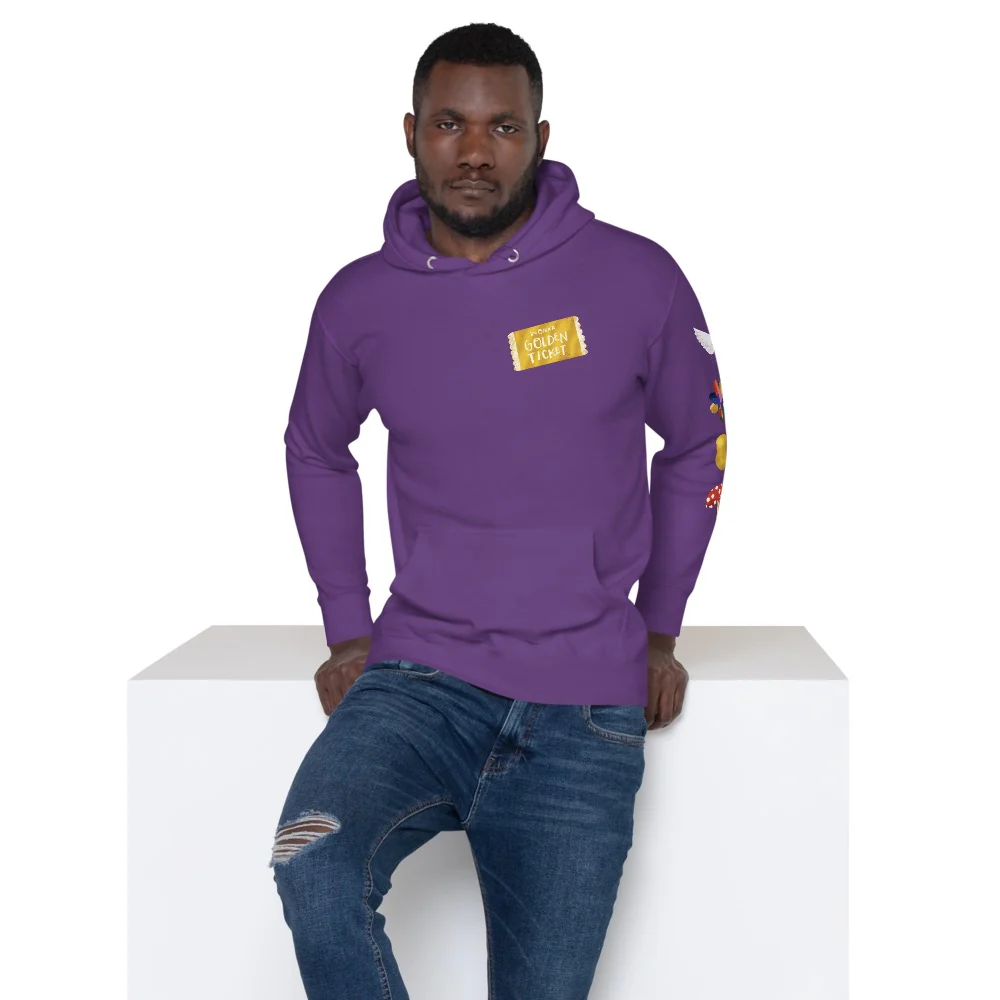 WB 100 Loveis Wise Willy Wonka & The Chocolate Factory Hoodie - Image 5